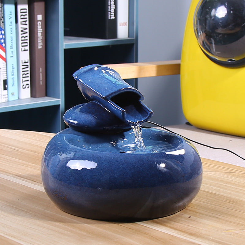 Smart Ceramic Fountain Automatic Circulating Water